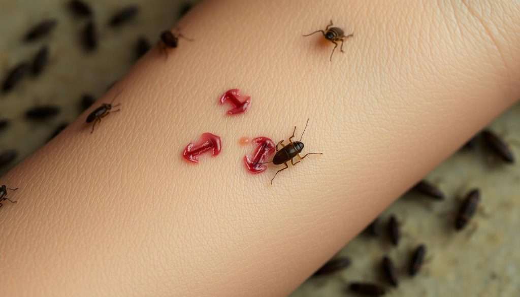 Do cockroaches bite humans?