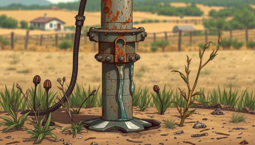 Signs of a failing well pump