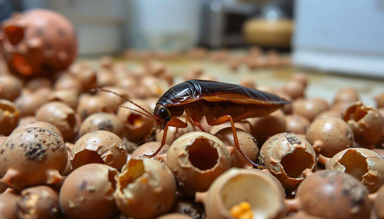 how many eggs can a cockroach lay in a day