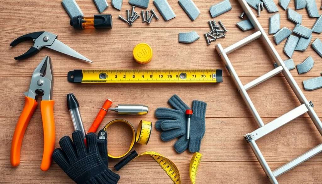 metal roof gutter installation tools