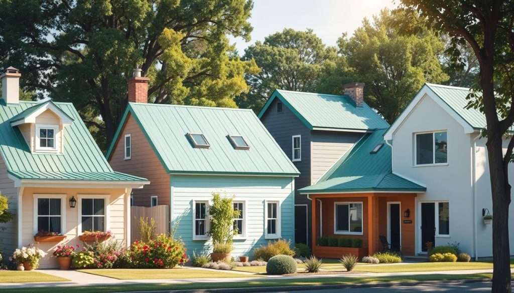 painting considerations for houses with green roofs