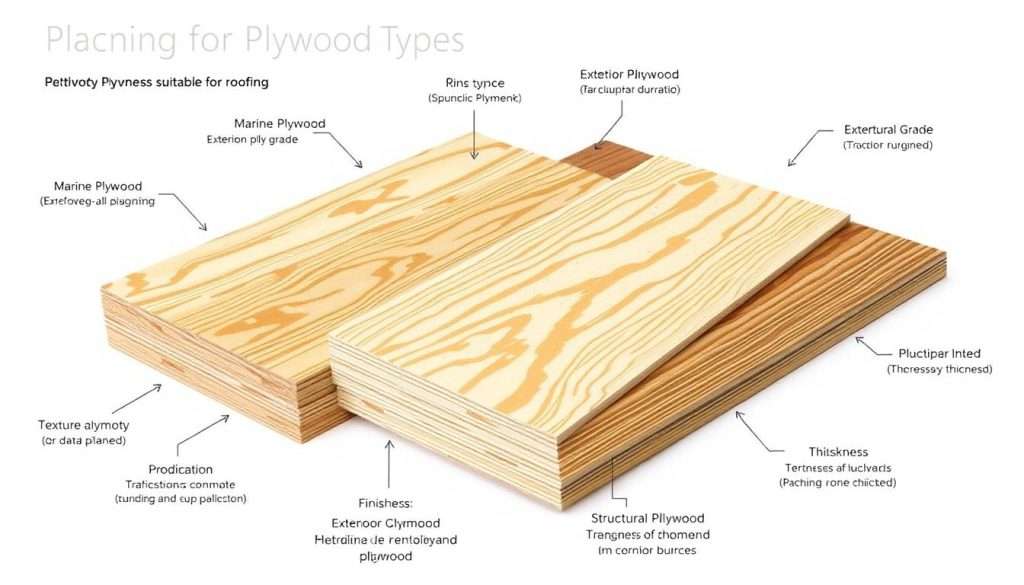 plywood types for roofing