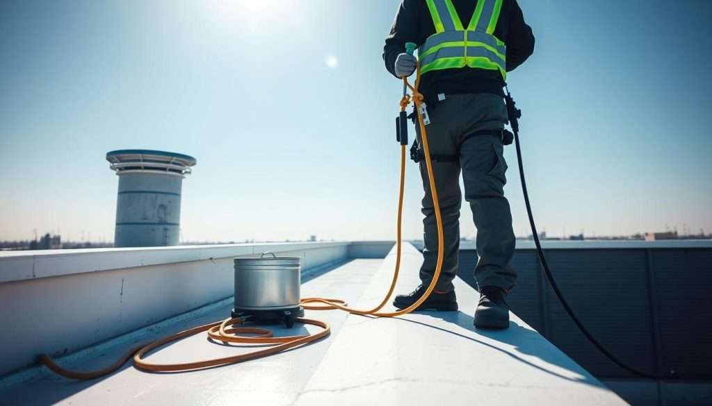 roof cleaning safety