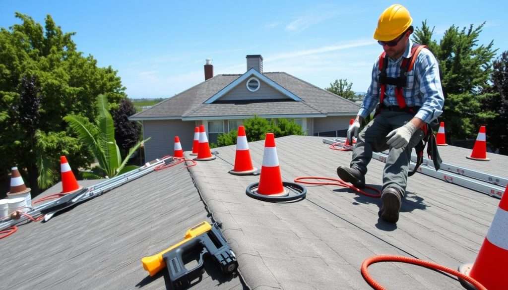 safety precautions during roofing