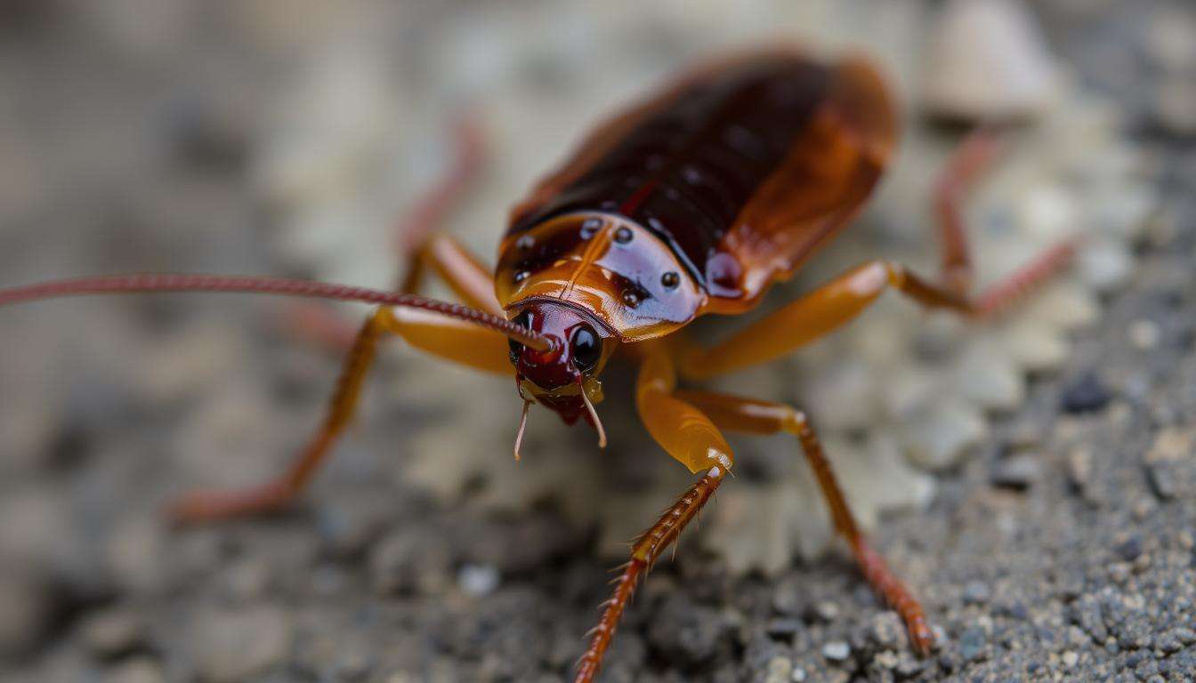 what does a cockroach look like