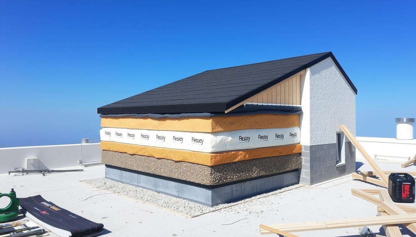 what is a built up roof