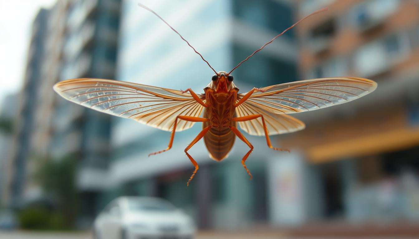 can a cockroach fly