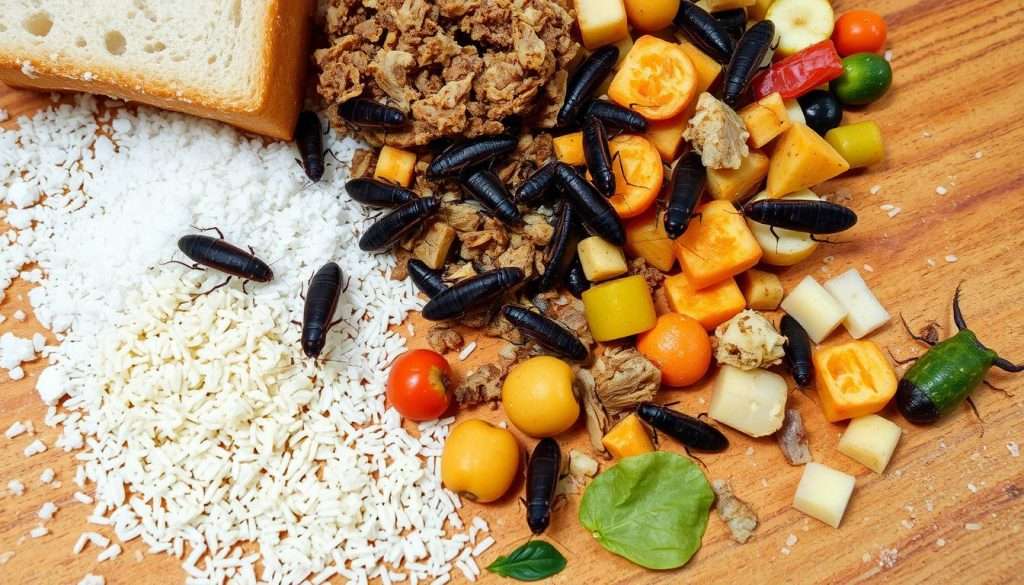 cockroach food sources