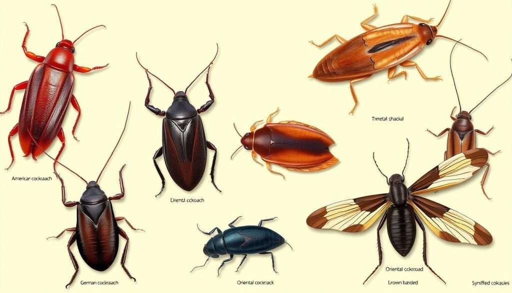 common cockroach species
