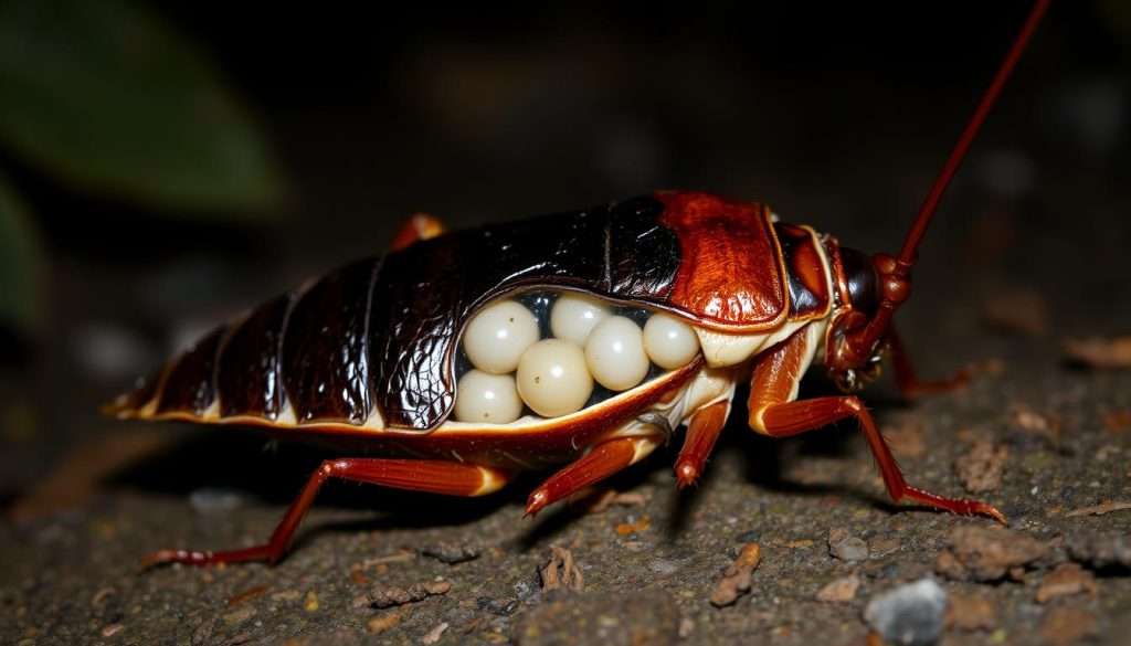gravid cockroach