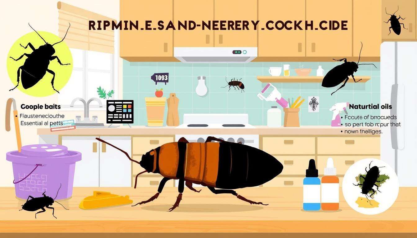 how to get rid of brown banded cockroach