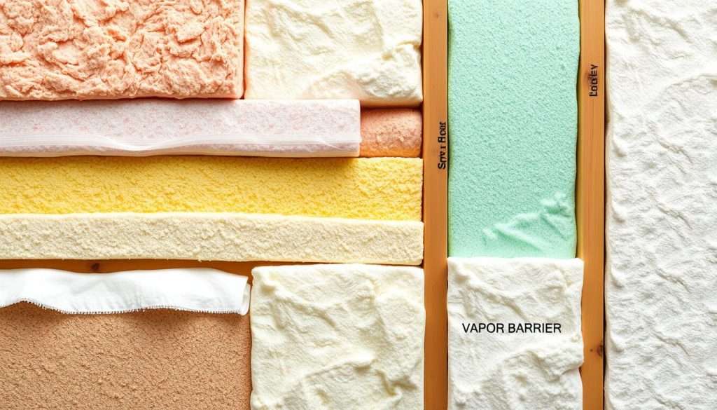 insulation types needing vapor barriers