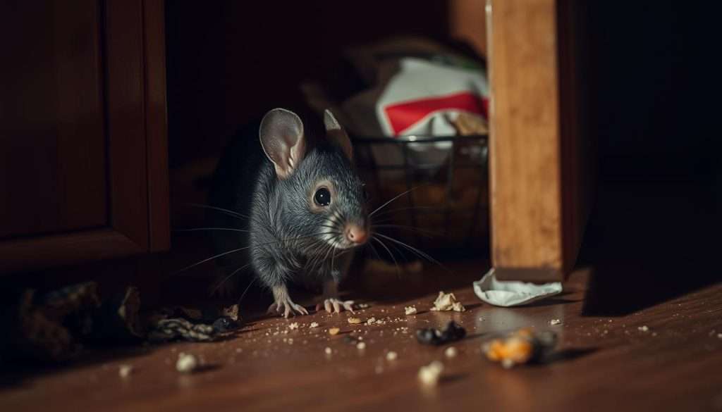 mouse behavior and signs of infestation