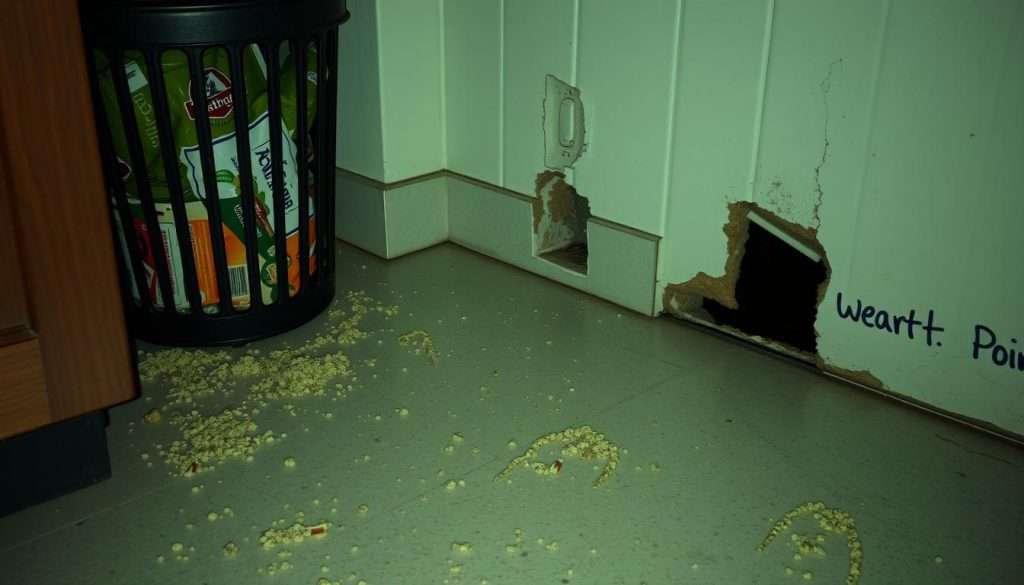signs of mice infestation