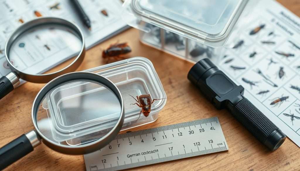 tools for identification of German cockroaches