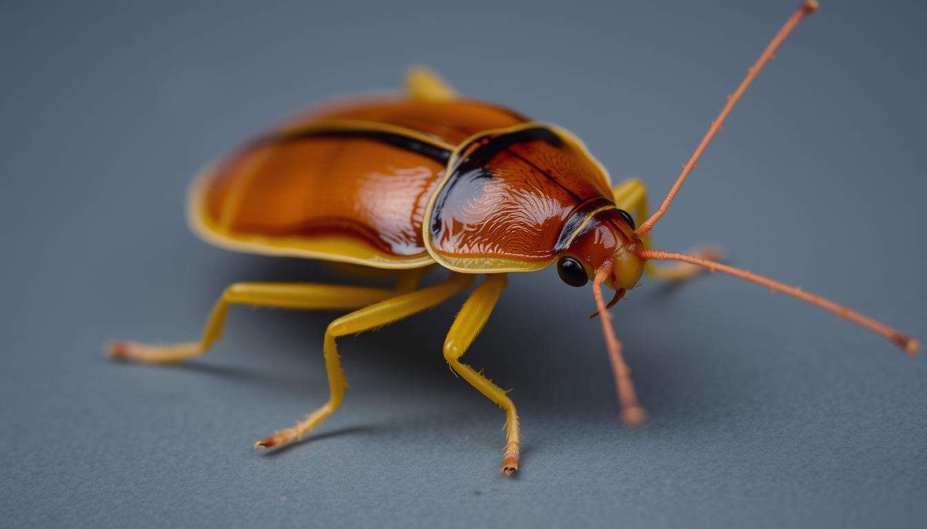 what does a german cockroach look like