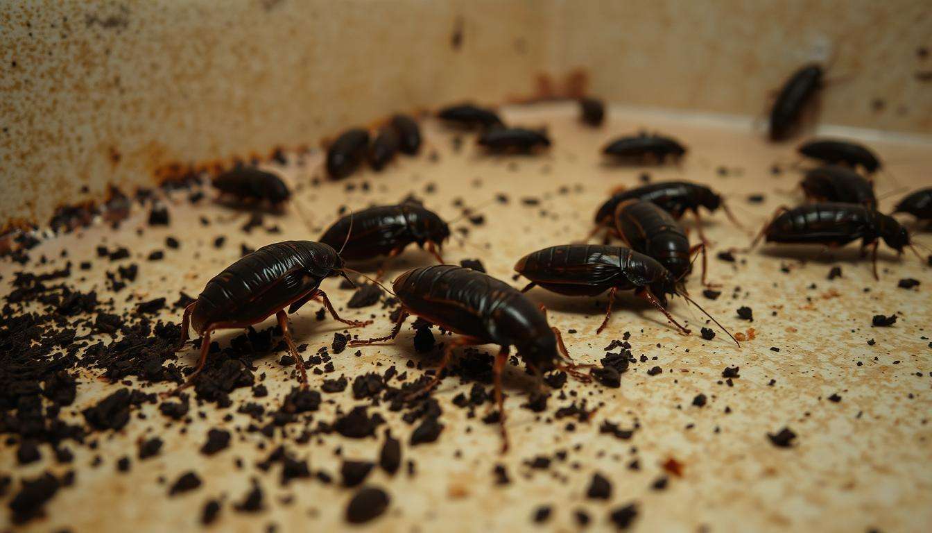 what is a sign of cockroach infestation