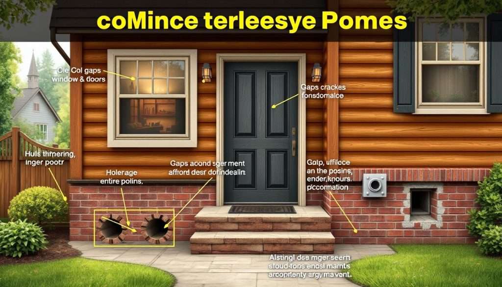 common mice entry points