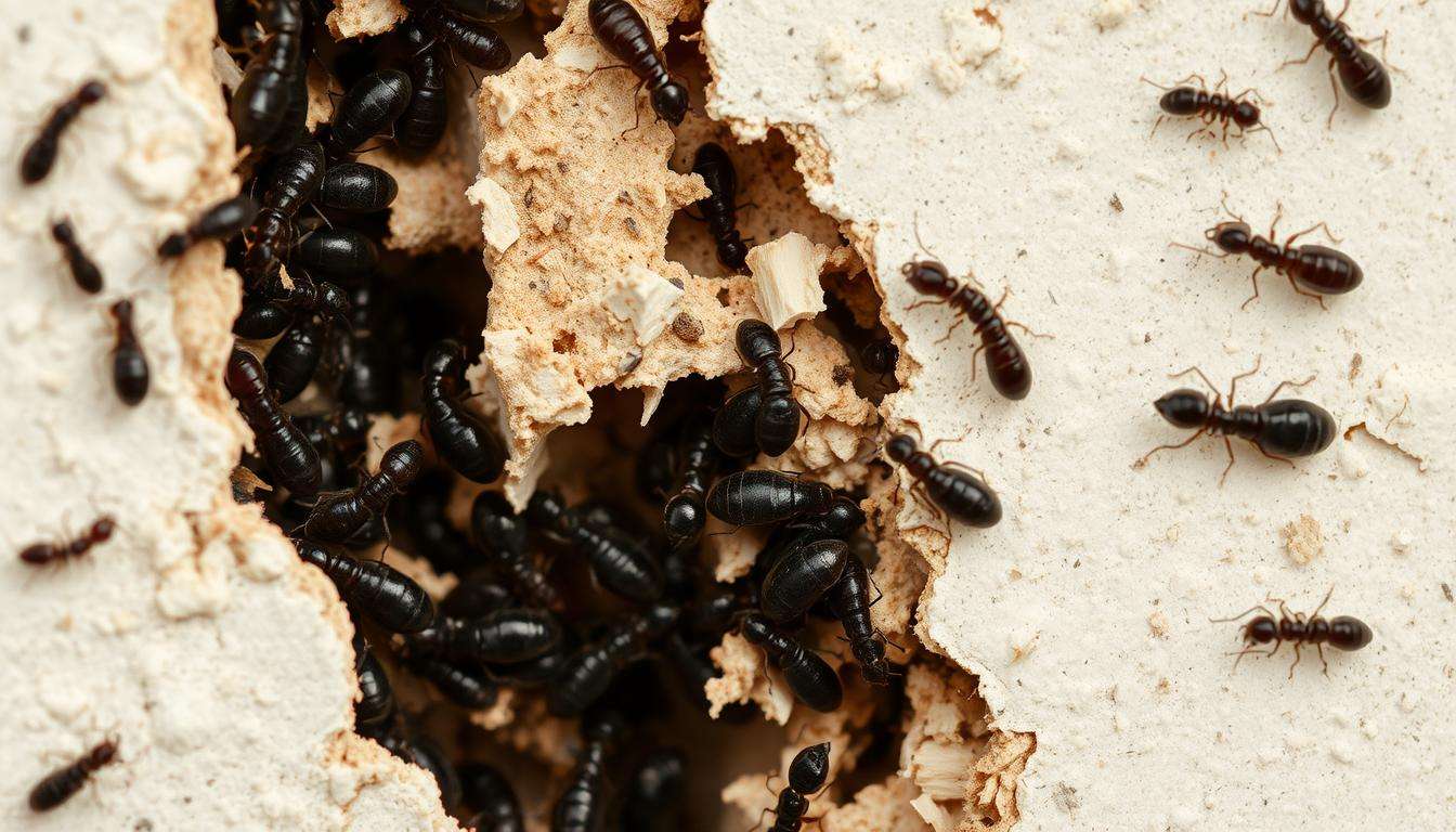 do termites eat drywall