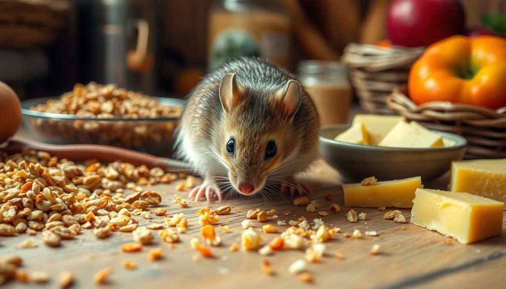 house mouse feeding habits