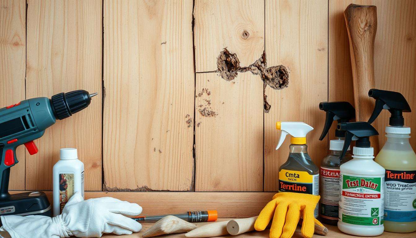 how to kill termites in wall