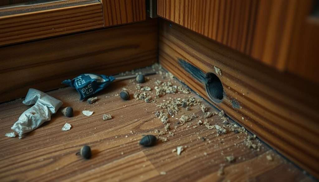 mouse infestation signs