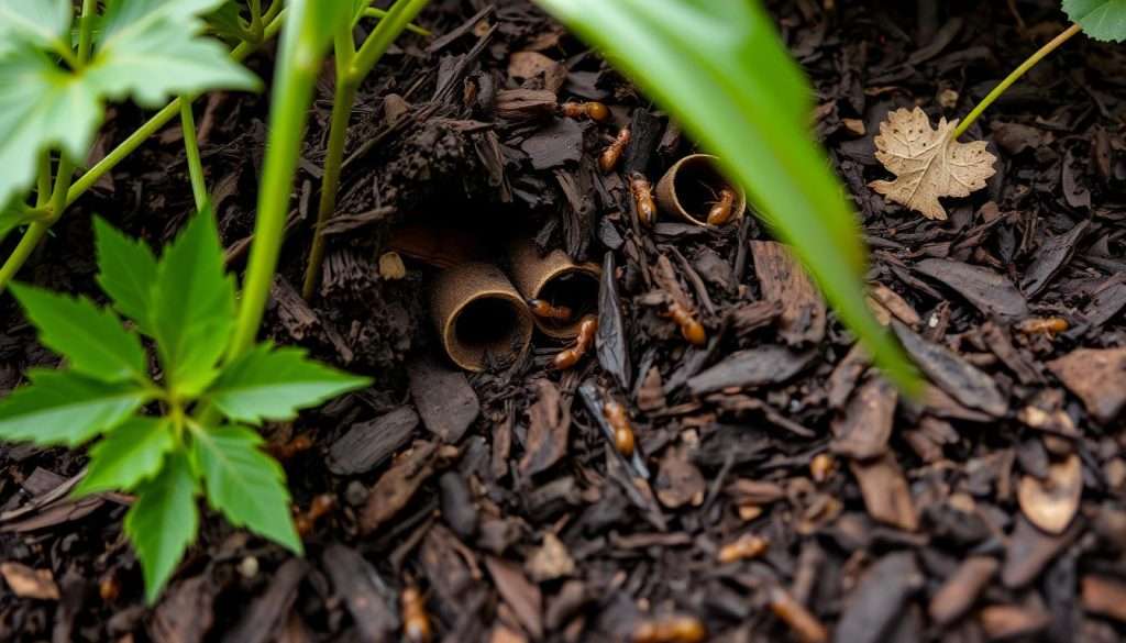 mulch as termite habitat