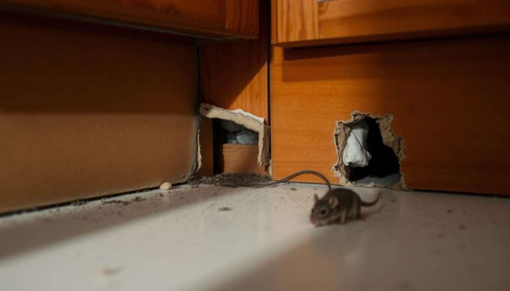 signs of mice infestation