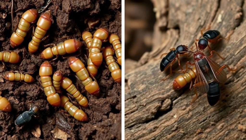subterranean termites and drywood termites