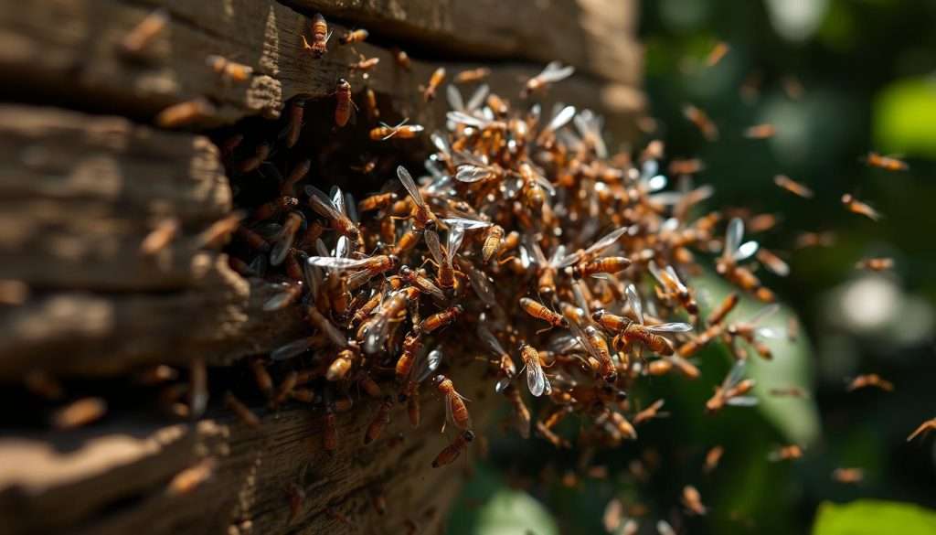 termite swarms