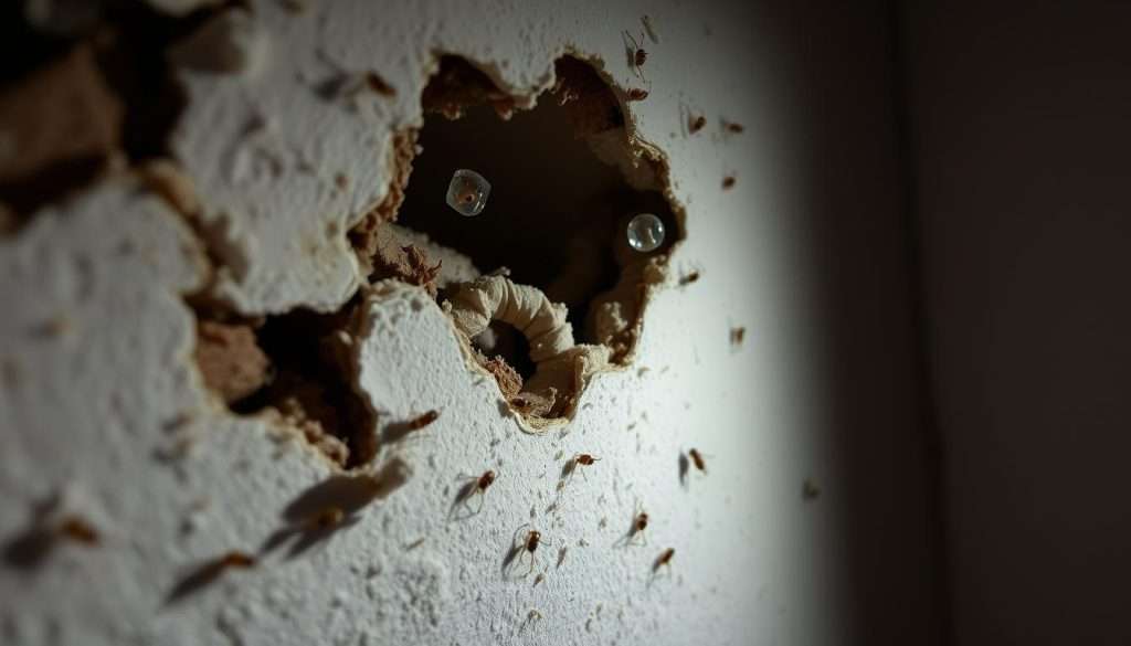 what attracts termites to drywall