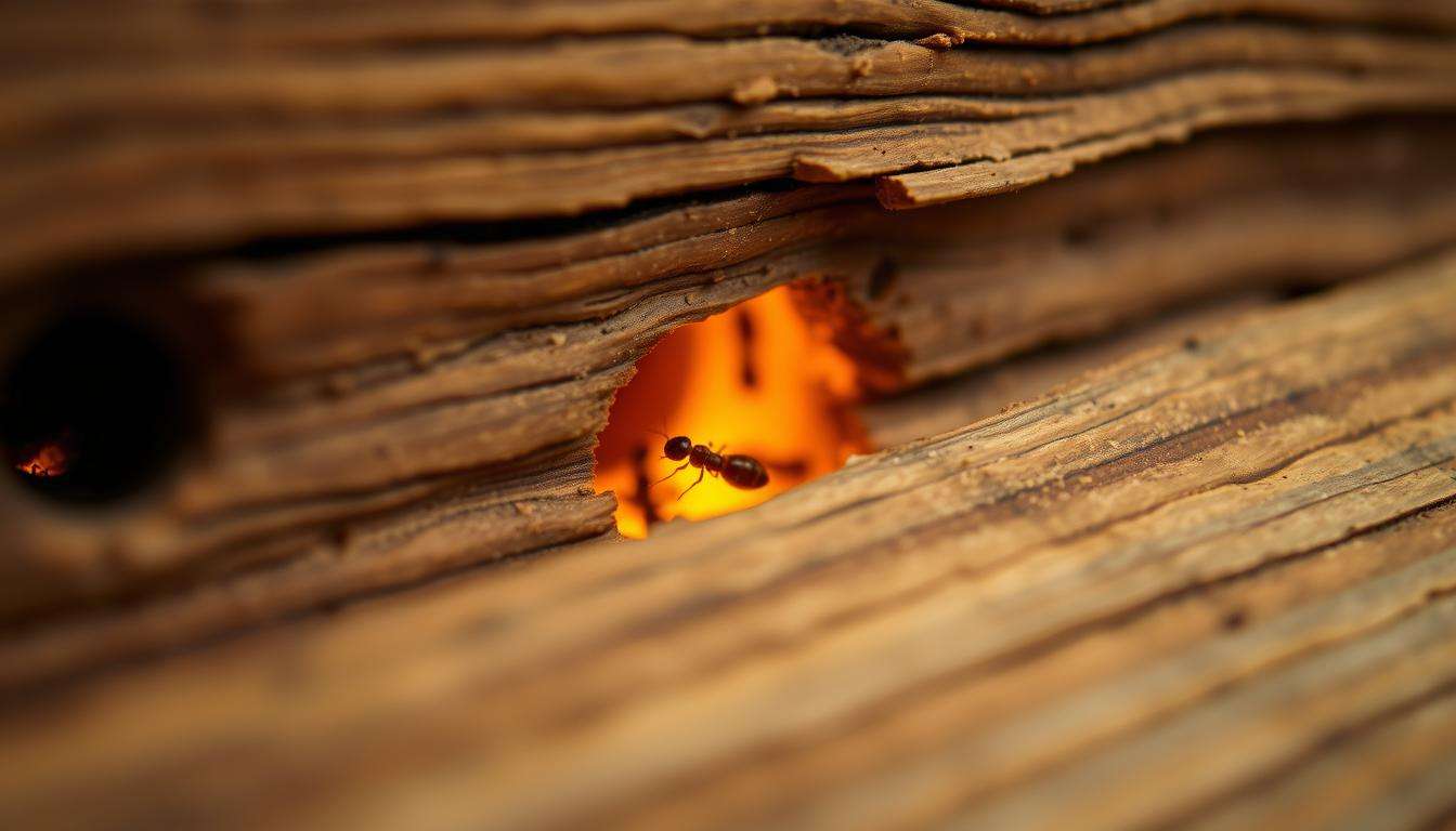 what do termites sound like