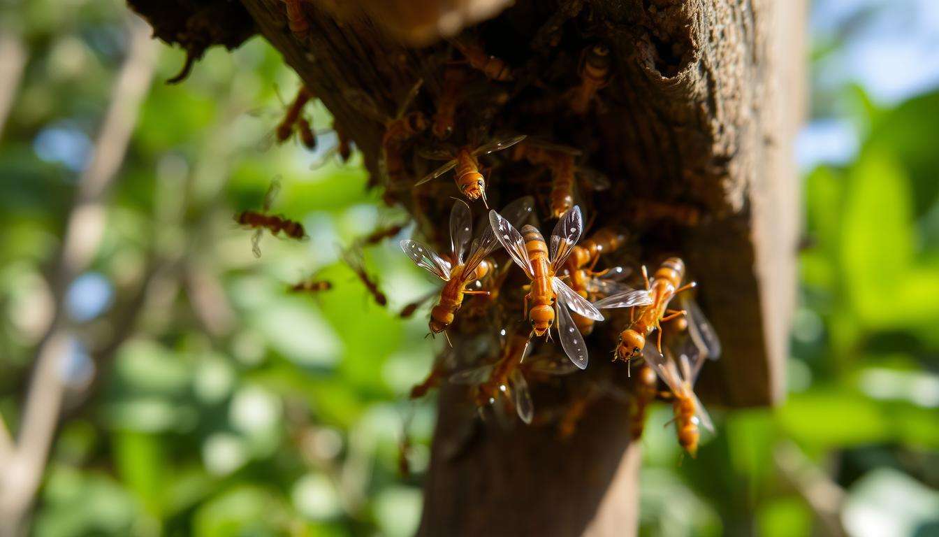 why do termites swarm