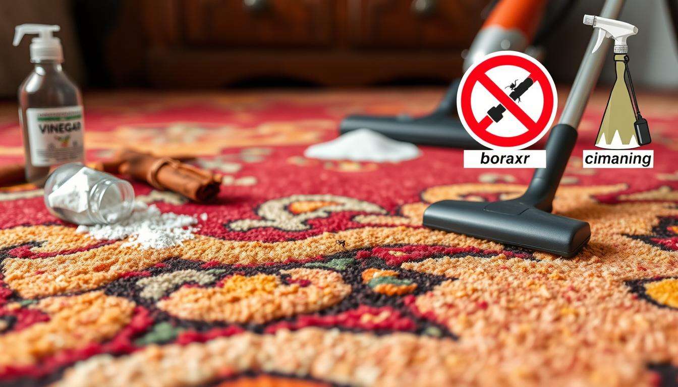 how to get rid of ants in carpet