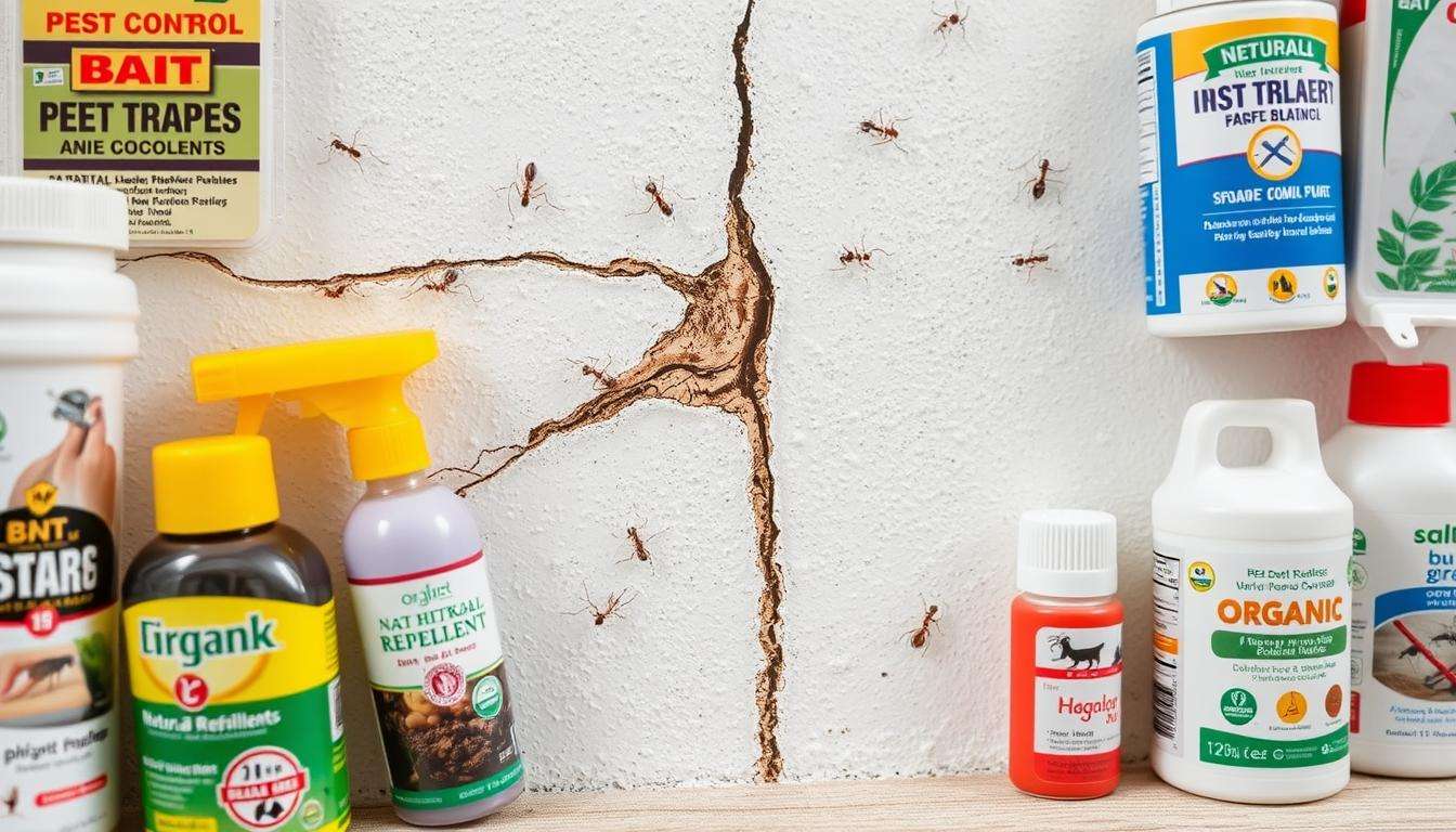 how to get rid of ants in walls