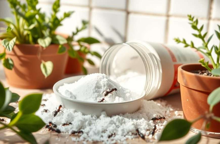 how to kill ants with baking soda