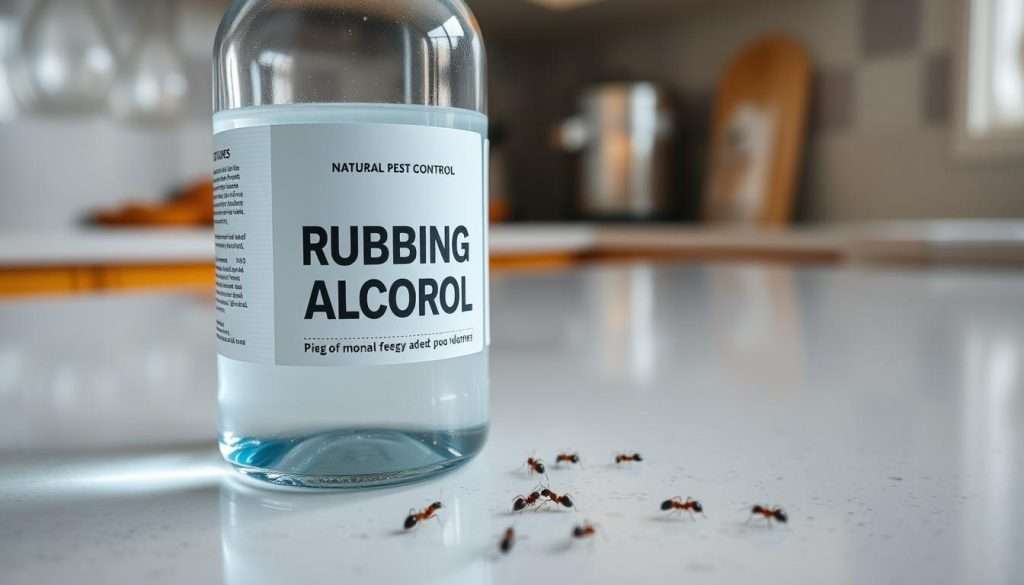 rubbing alcohol ant killer